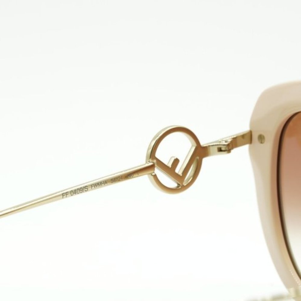 BRAND NEW FENDI FF0409/S FWMHA OVERSIZED SUNGLASSES - Picture 9 of 13